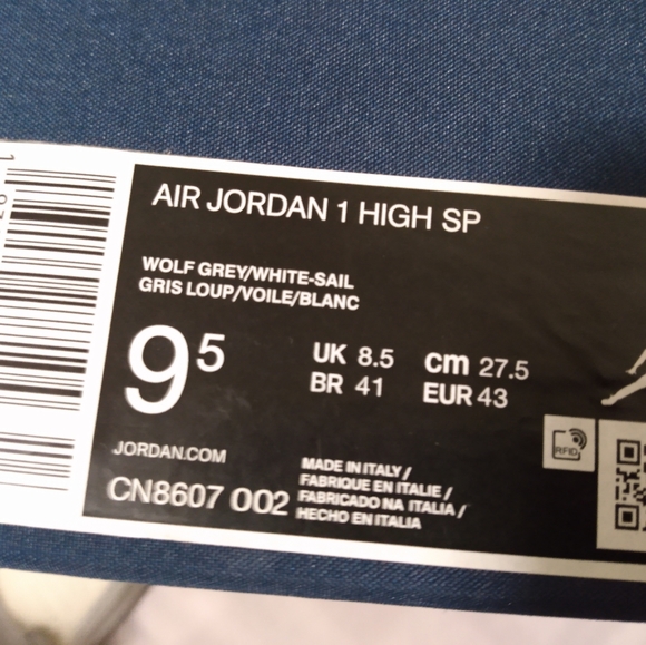 Nike Air Dior Jordan 1 "Miami" Sneakers - Picture 12 of 14